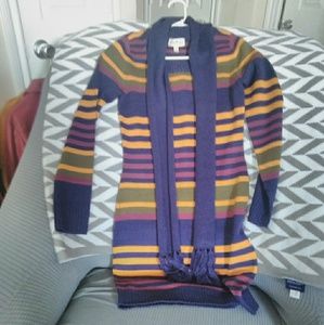 New, with out tags.  Sweater dress